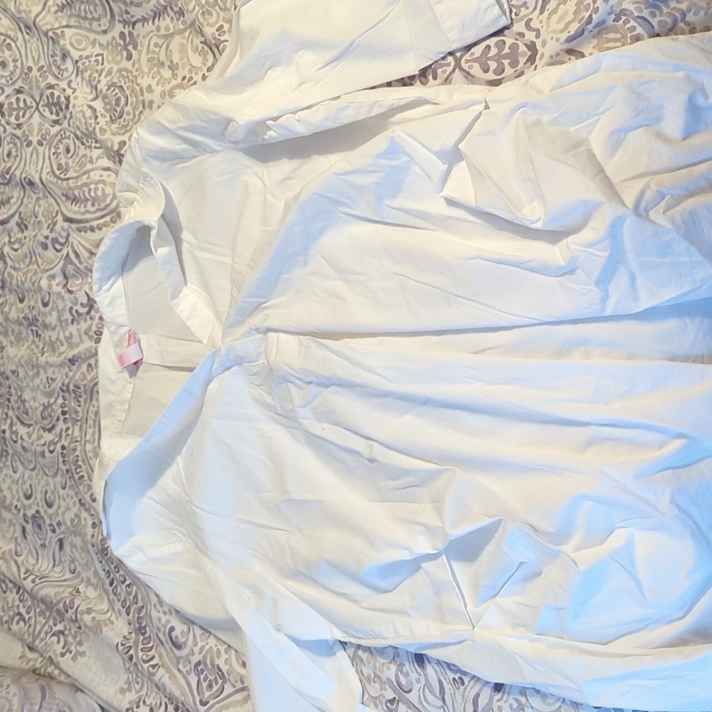 Two maternity dress shirts XL